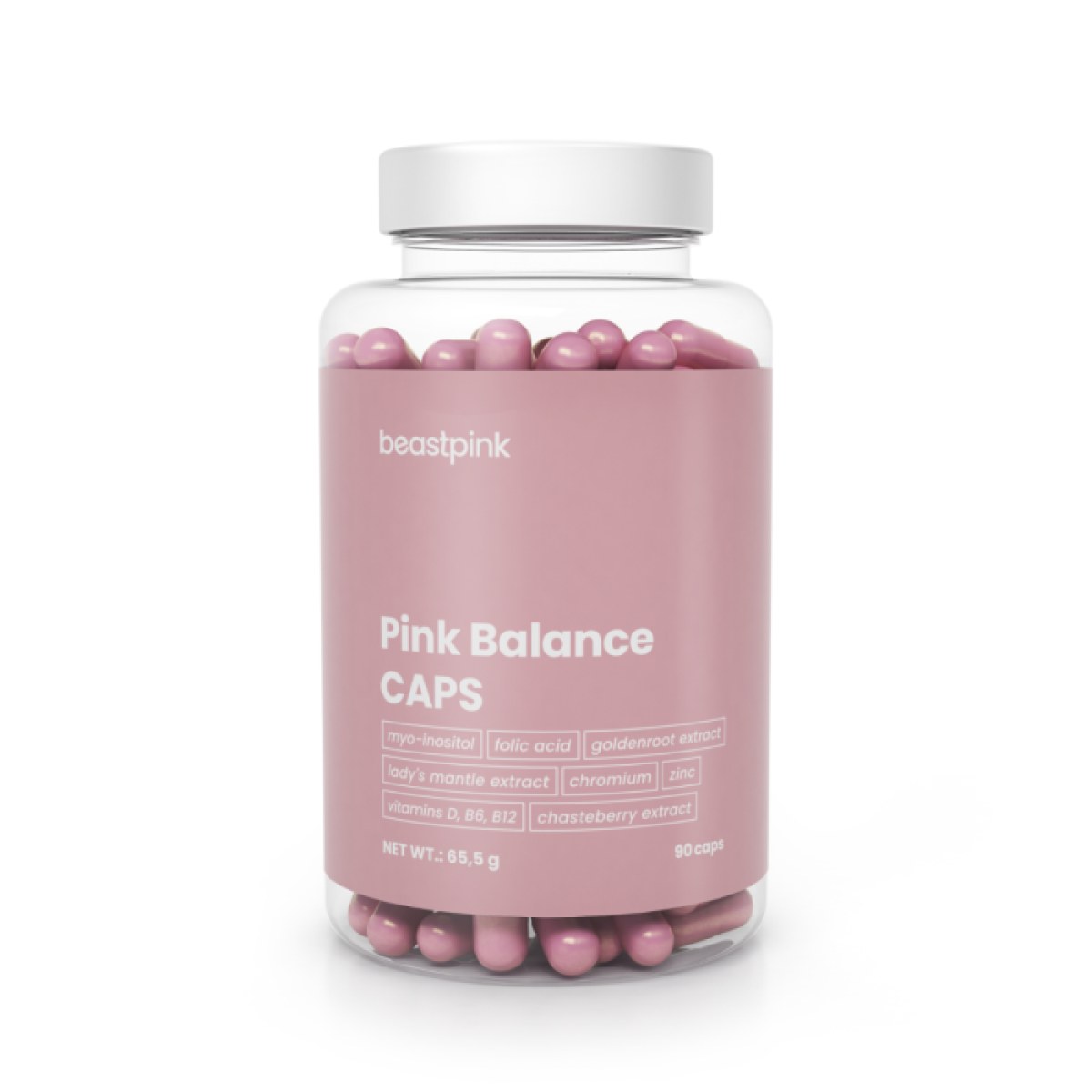 GymBeam Pink Balance CAPS · záber 1