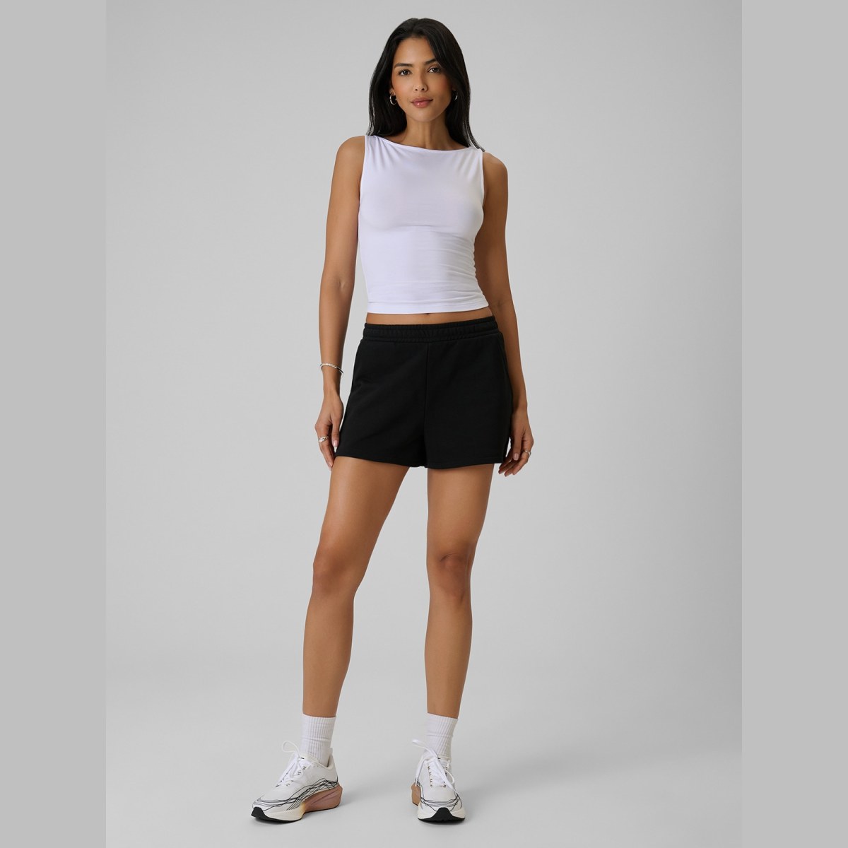 Slim dámsky top s modalom - biely · záber 2