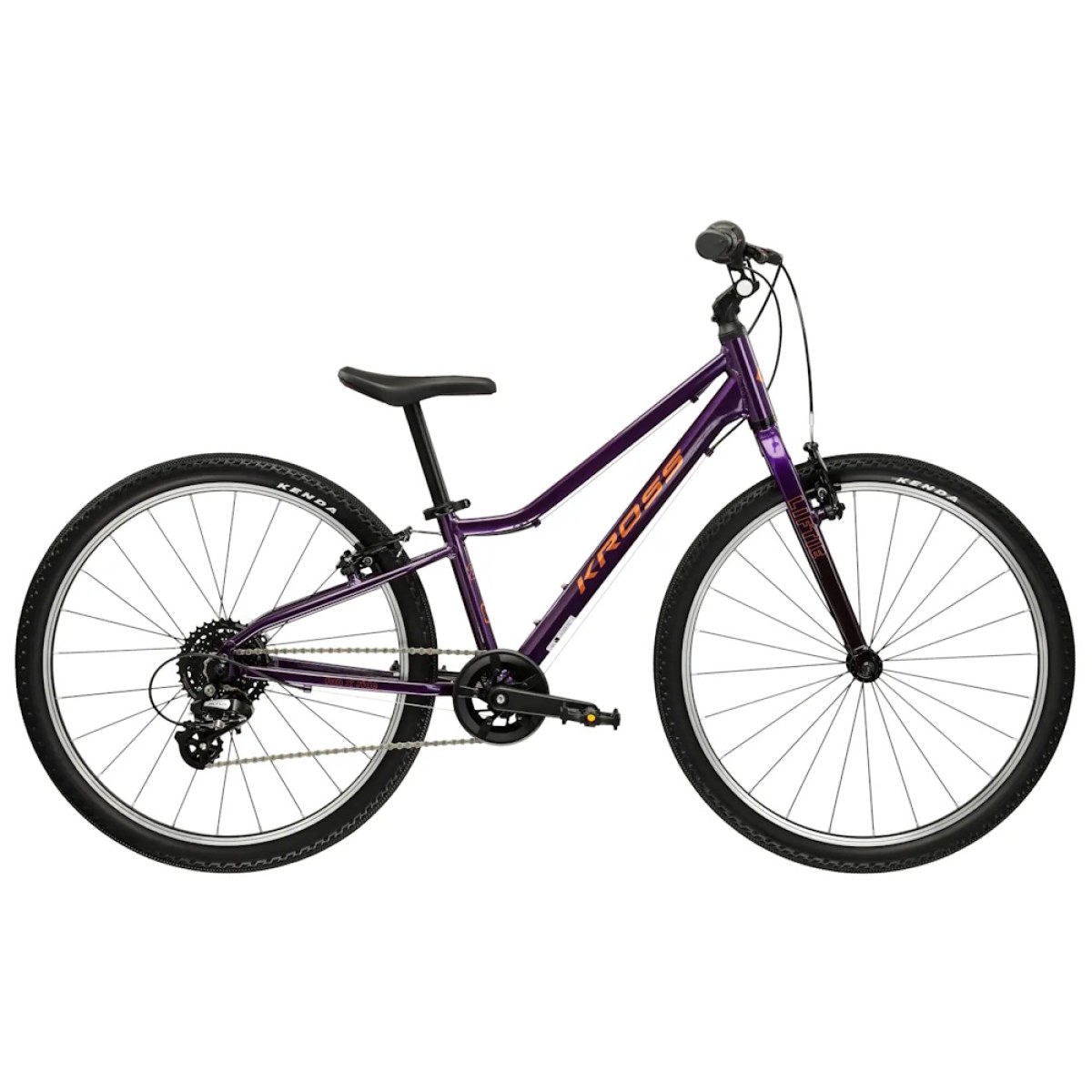 Kross Liftie 24" - model 2026 mätová / čierna / lesk - 11" (130-150 cm) · záber 2