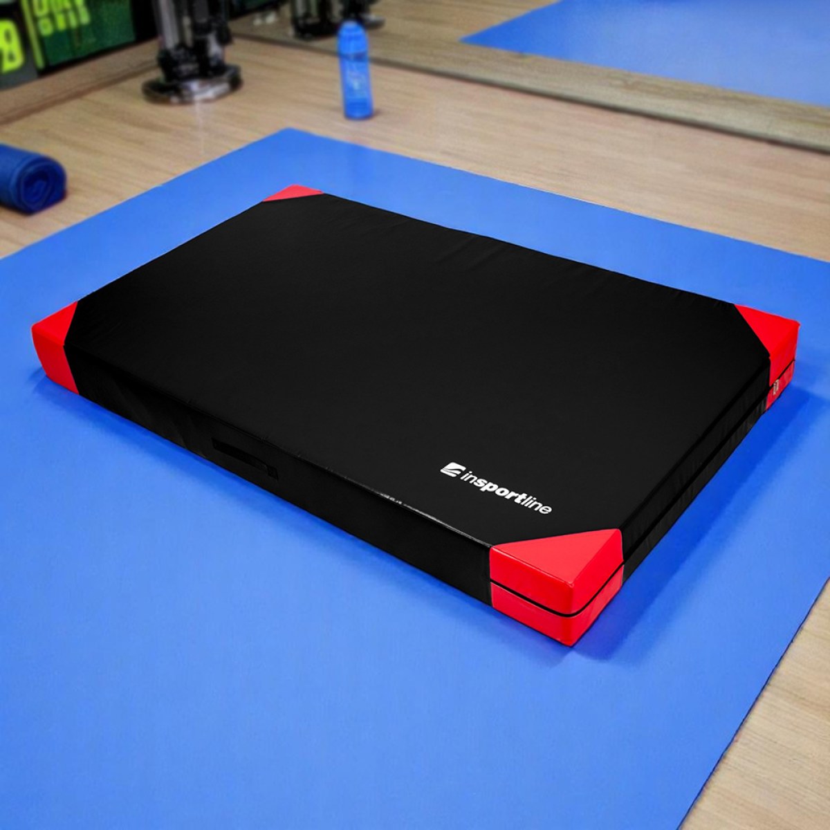 Gymnastická žinenka inSPORTline Agskal T25 200x120x20 cm - Farba: Čierna · záber 1