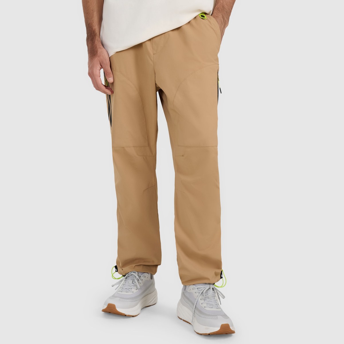 Nohavice casual pánske - béžové · záber 2