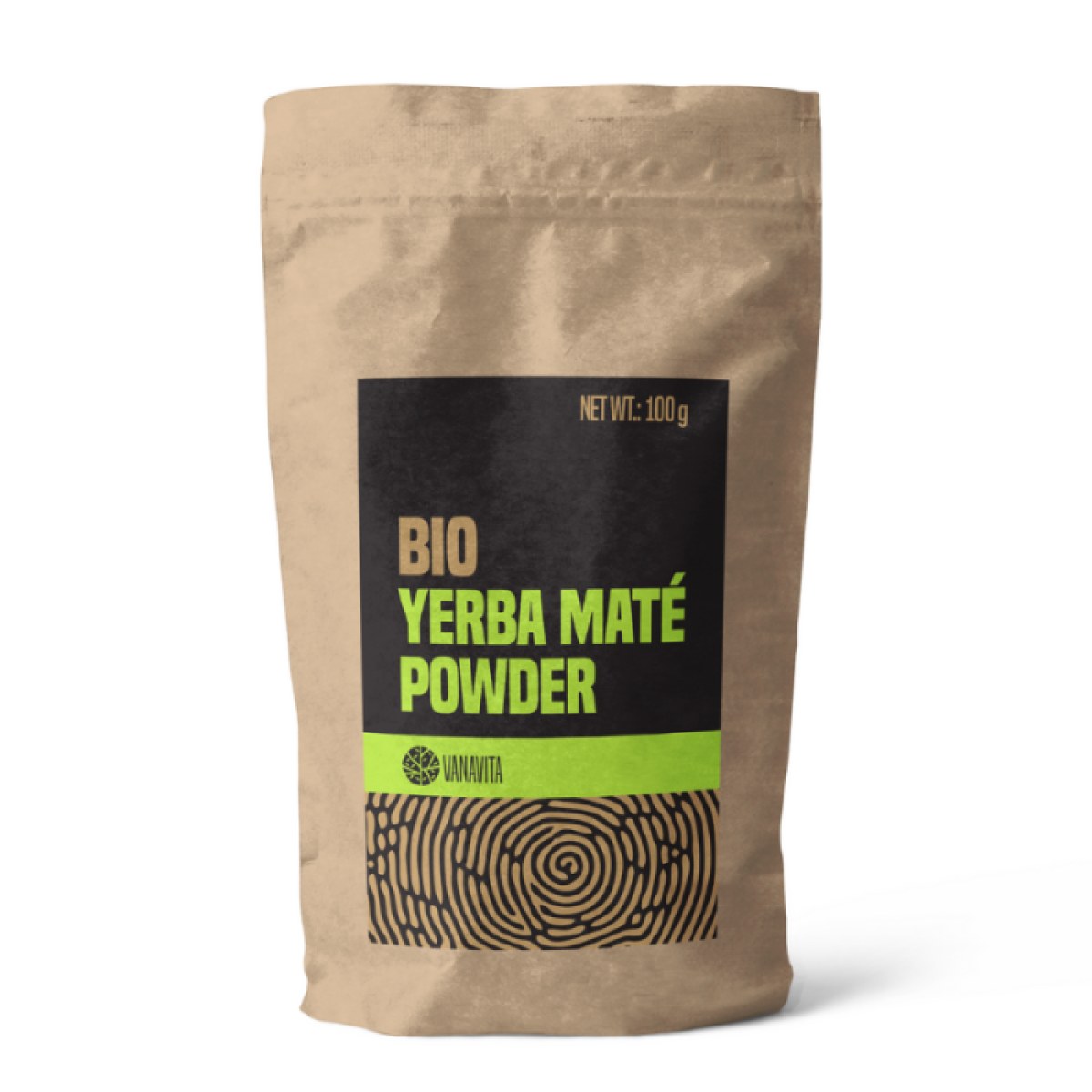 VanaVita BIO Yerba Maté prášok · záber 1