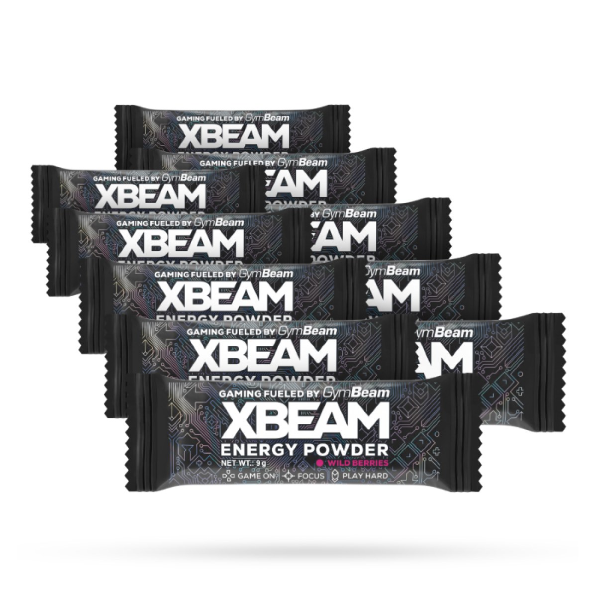 XBEAM Vzorka Energy Powder lesné ovocie - Príchuť: Lesné ovocie | Hmotnosť: 0,09 kg · záber 1