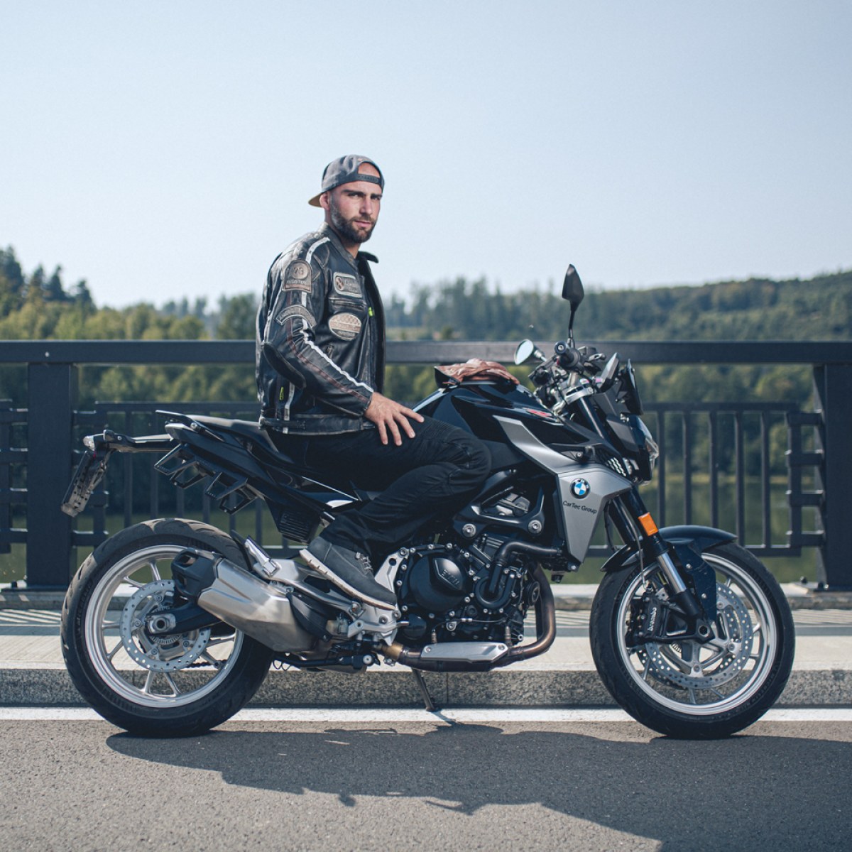 Kožené moto rukavice W-TEC Dahmer - Veľkosť: 3XL · záber 3