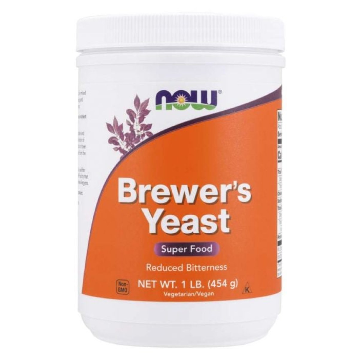 NOW Foods Pivovarské kvasnice 454 g · záber 1
