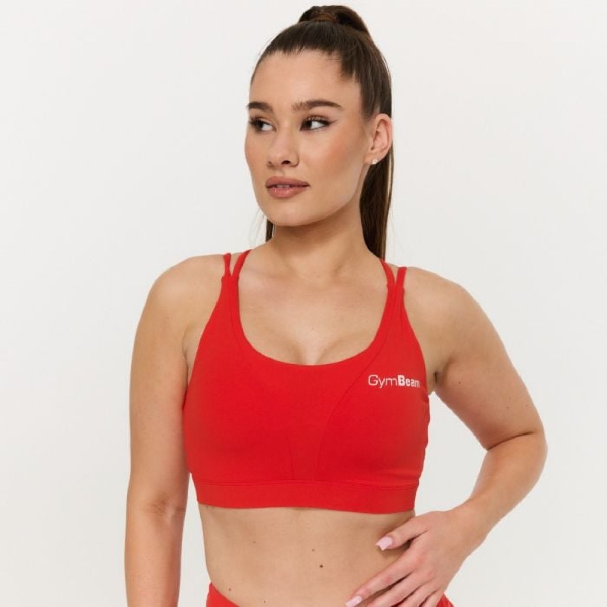 GymBeam Športová podprsenka BEAT Tangerine XSXS · záber 1