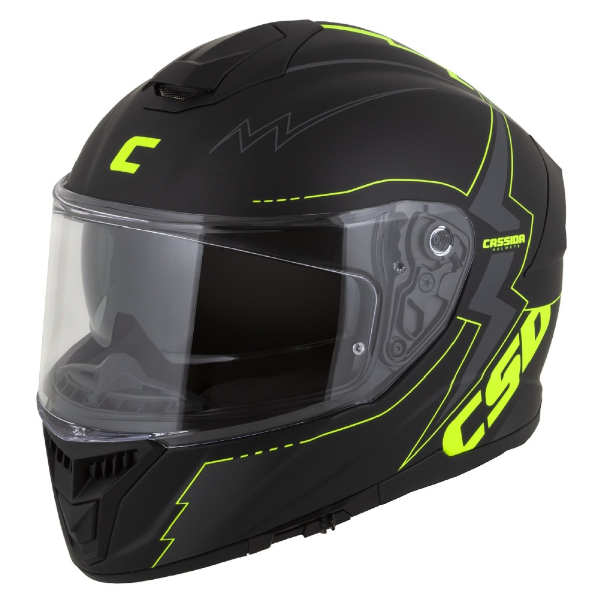 Cassida Integral GT 2.1 Flash čierna matná/žltá fluo/tmavo šedá S (55-56) · záber 1