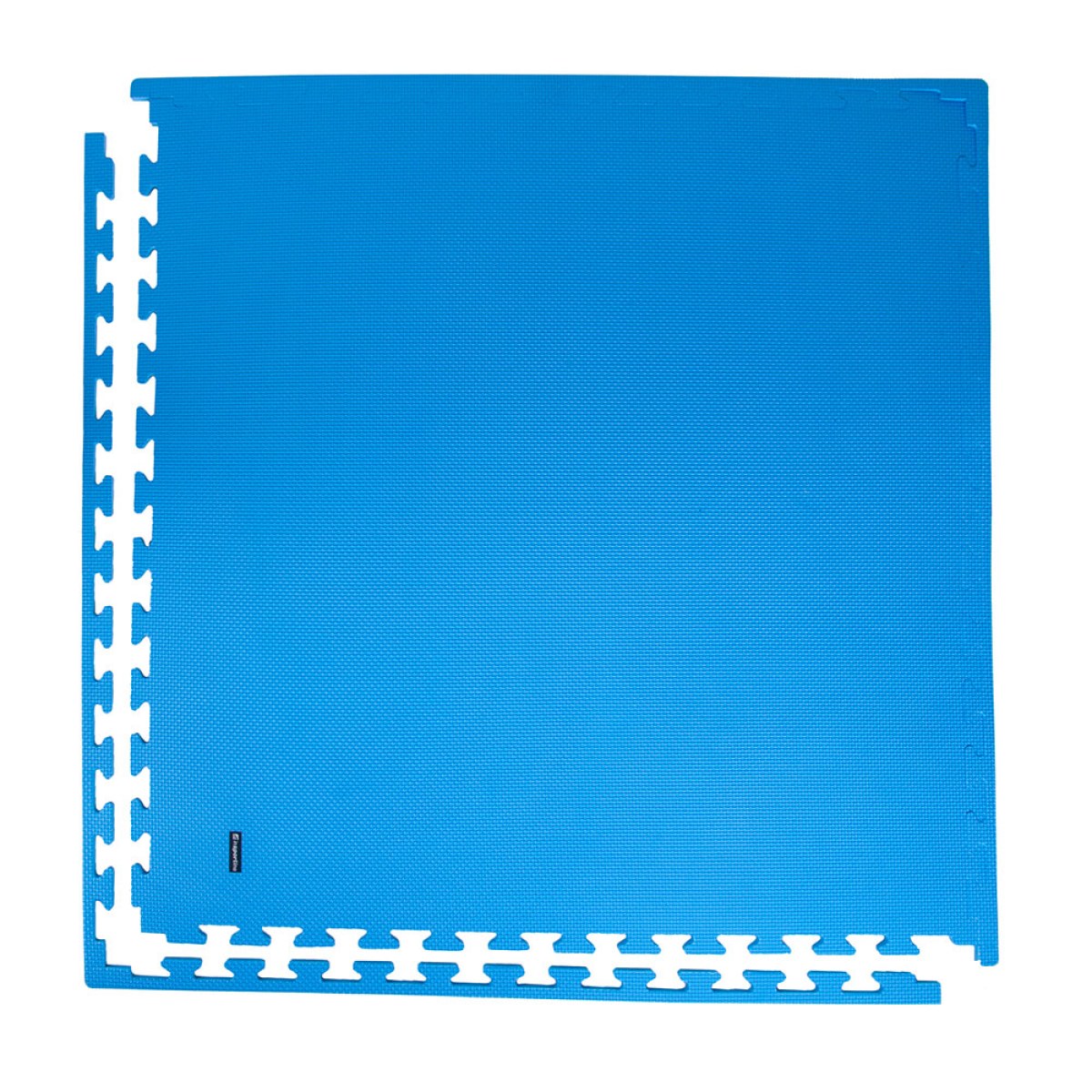 Fitness podložka inSPORTline EVA40 200x200x1 cm (4 dlaždice, okraje) - Farba: Červená · záber 3