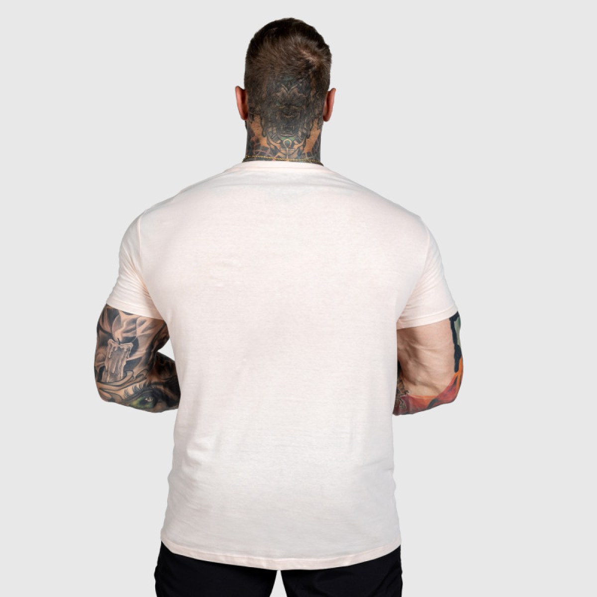 Pánske tričko Iron Aesthetics Comfort, ružové · záber 4