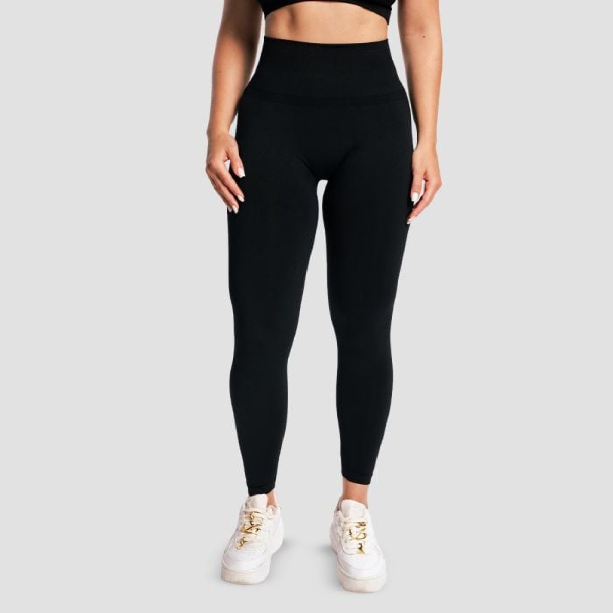 GymBeam Dámske bezšvové legíny Sculpt Black XL · záber 1