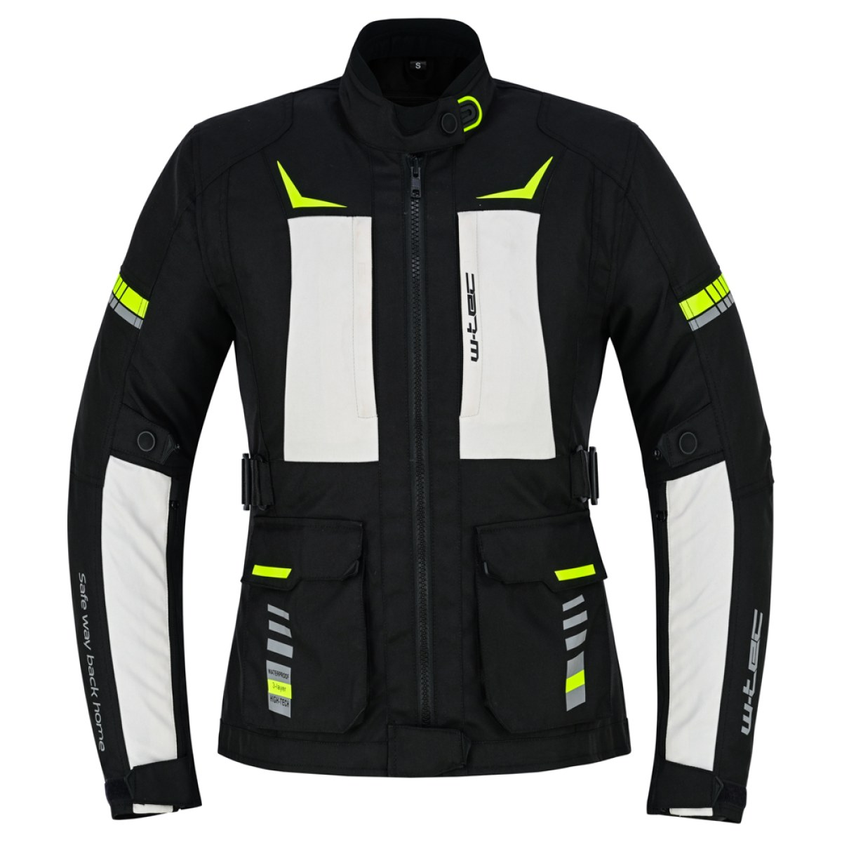 W-TEC Warao Lady bunda čierna-fluo - M · záber 3