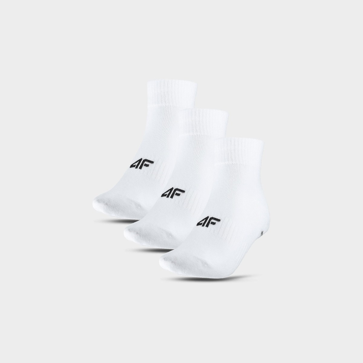 Krátke ponožky (3-pack) dámske - biele · záber 2
