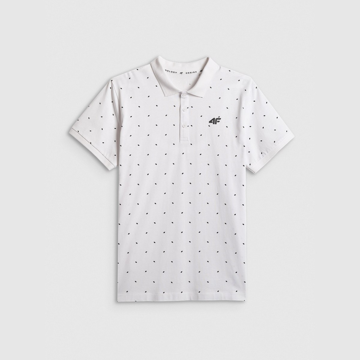 Regular polo tričko pánske - biele · záber 1