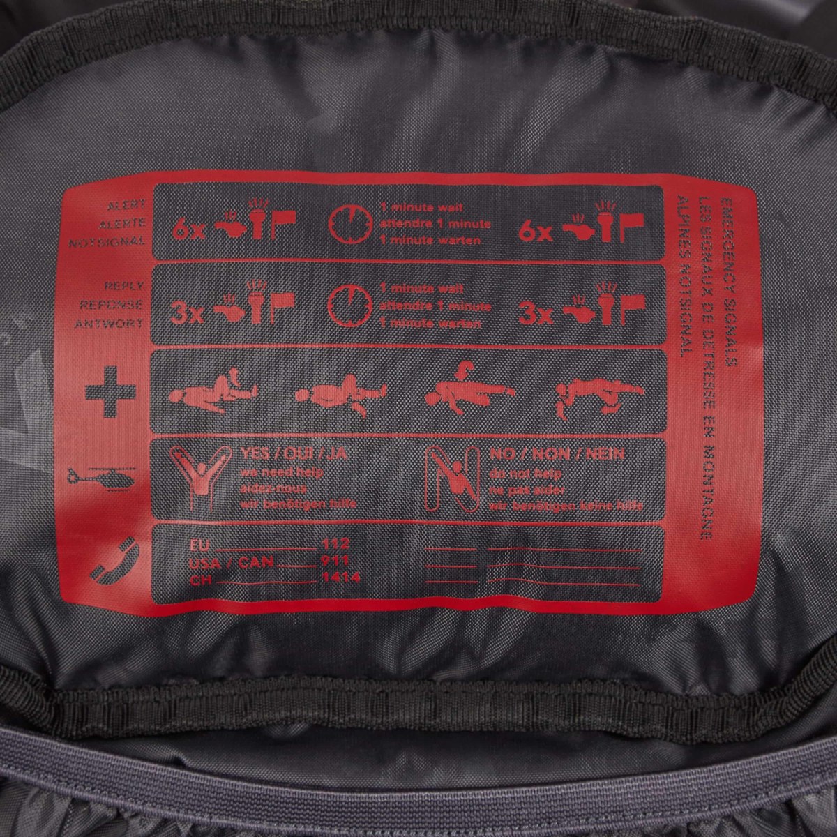 McKinley Black Burn CT 20 Alpine Backpack - Farba: Čierna | Objem: 16-20 · záber 5