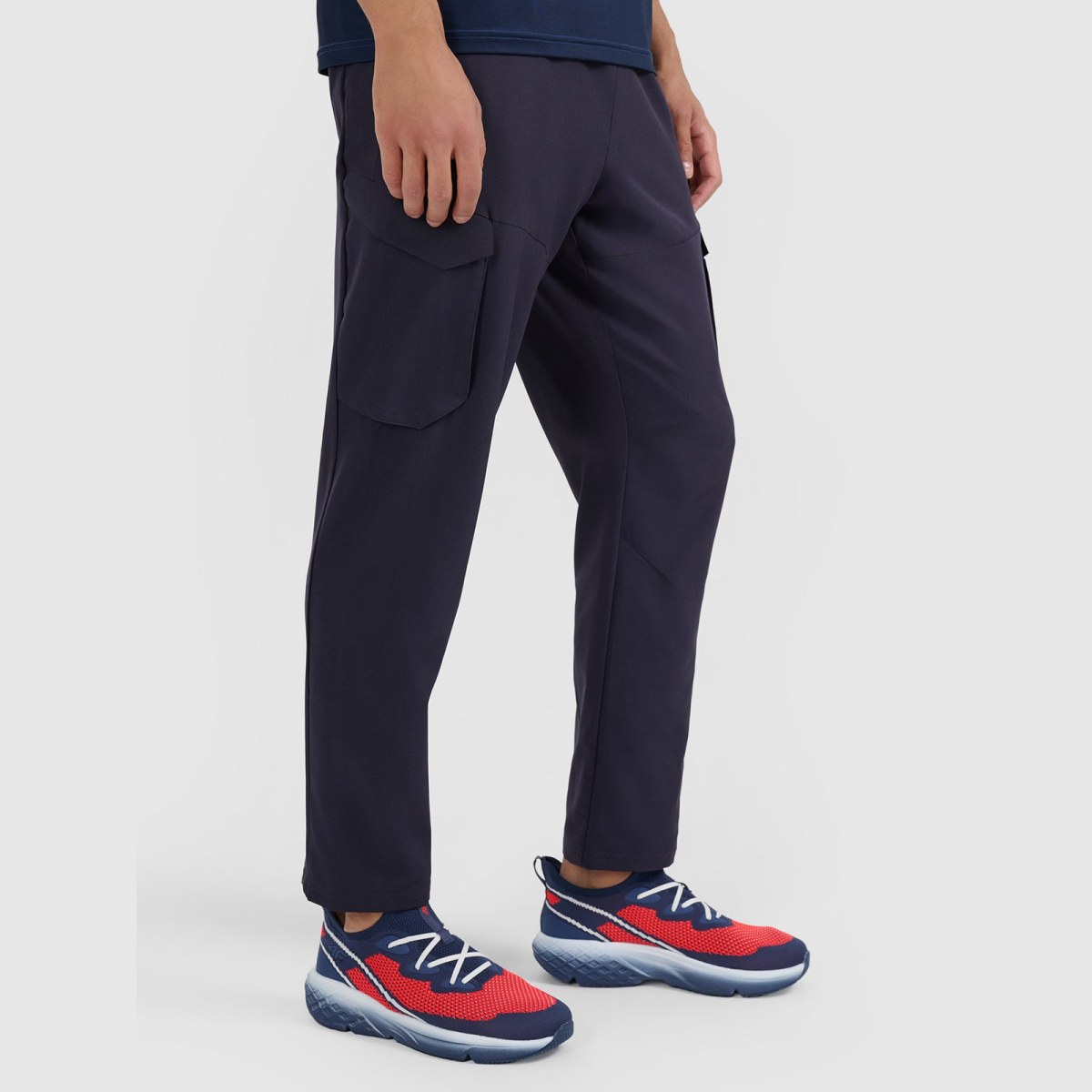Nízke tenisky Velocore E-knit pánske - červené · záber 1