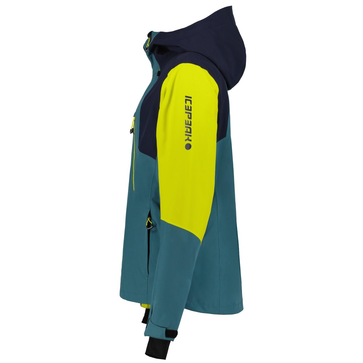 Icepeak Dassow Jacket M - Veľkosť: 48 | Farba: Modrá, Zelená · záber 3