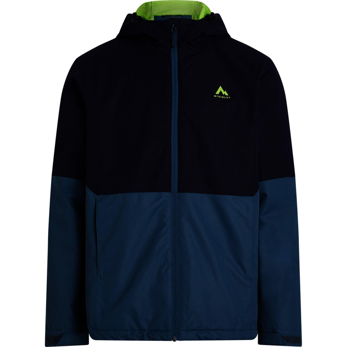 McKinley Tetil Hooded Jacket - Veľkosť: XXL | Farba: Čierna, Modrá · záber 1