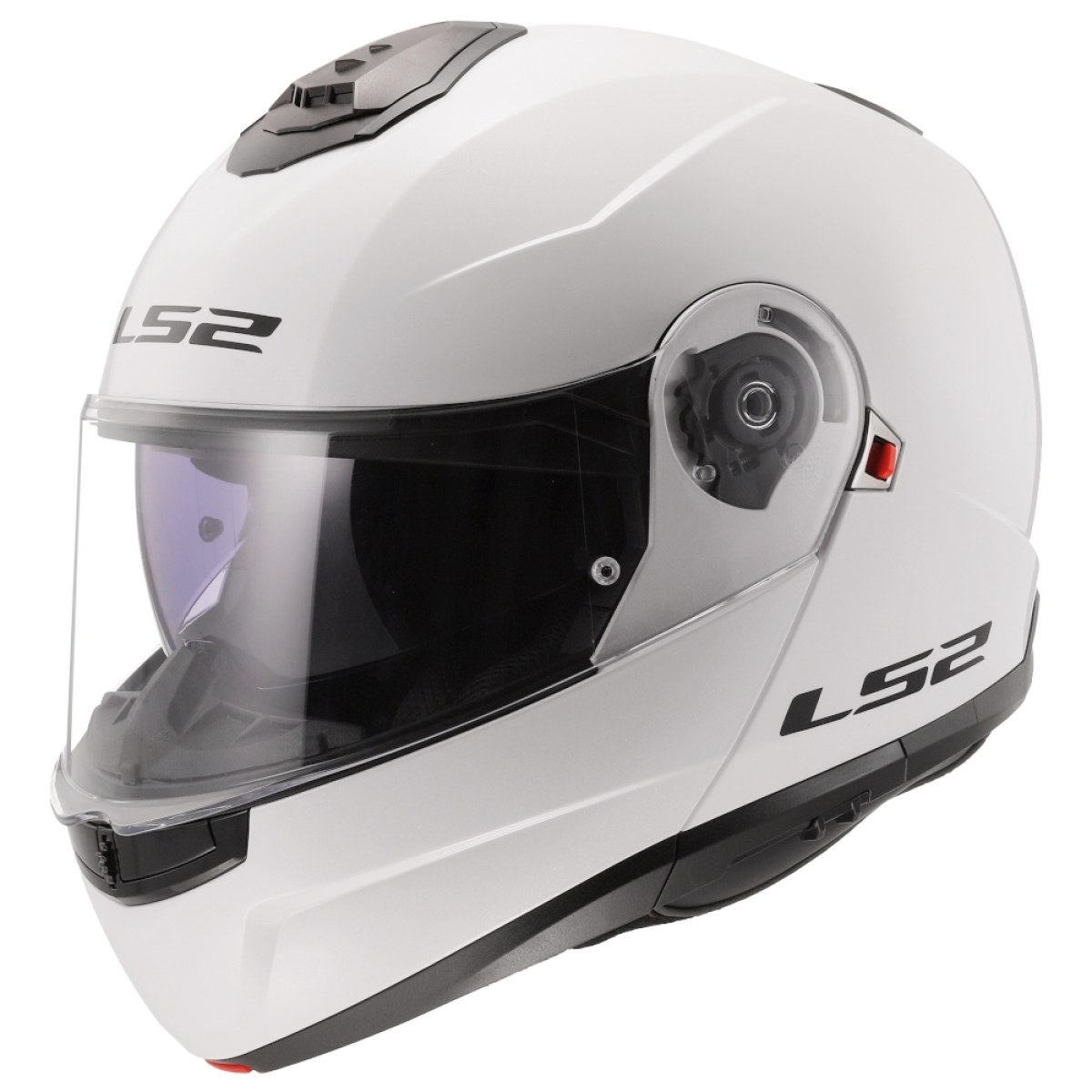 LS2 FF908 Strobe II Gloss White M (57-58) · záber 1