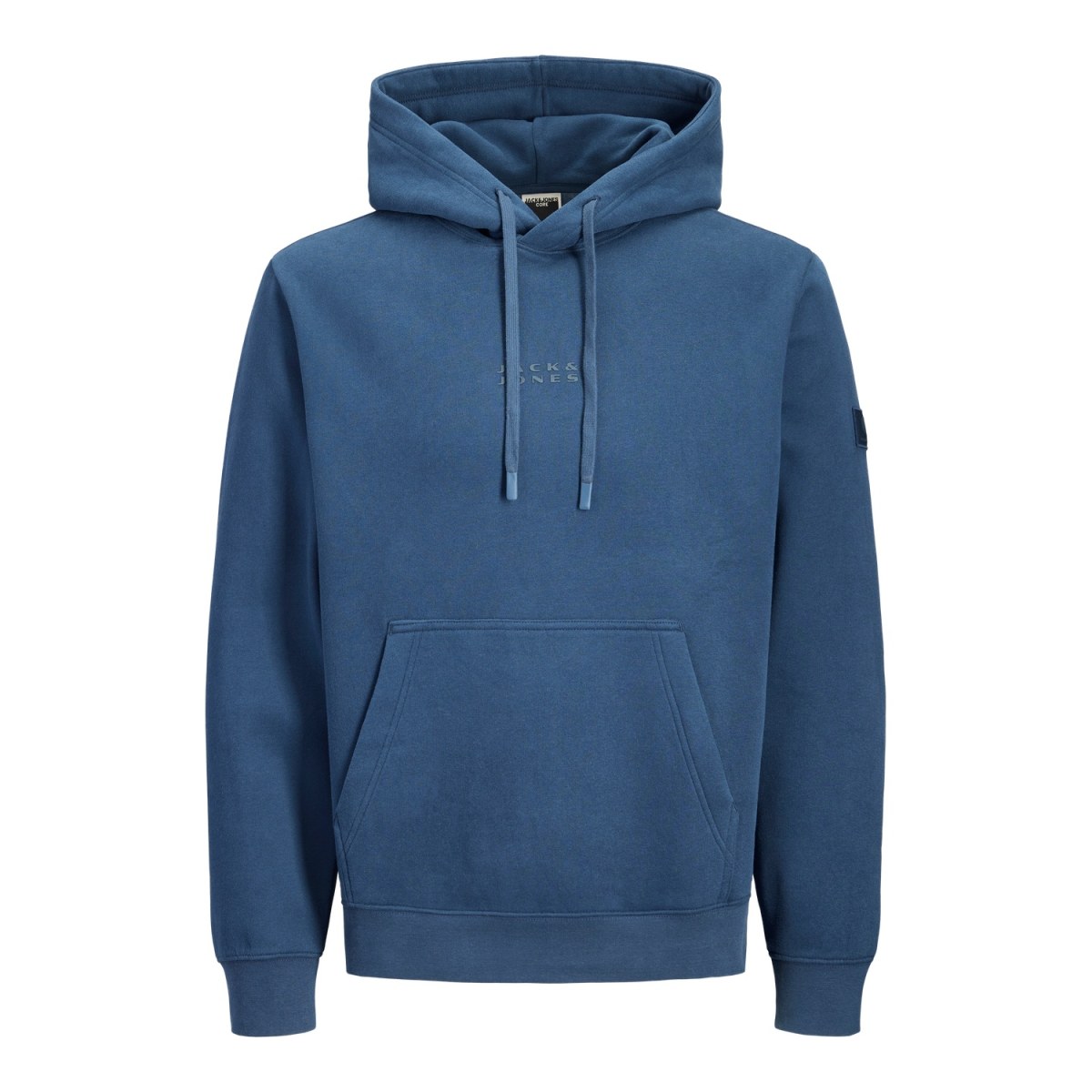 JACK AND JONES Jack&Jones Relaxed Fit Hoodie - Veľkosť: XL | Farba: Holubí, Ocelová, Kouřová · záber 1