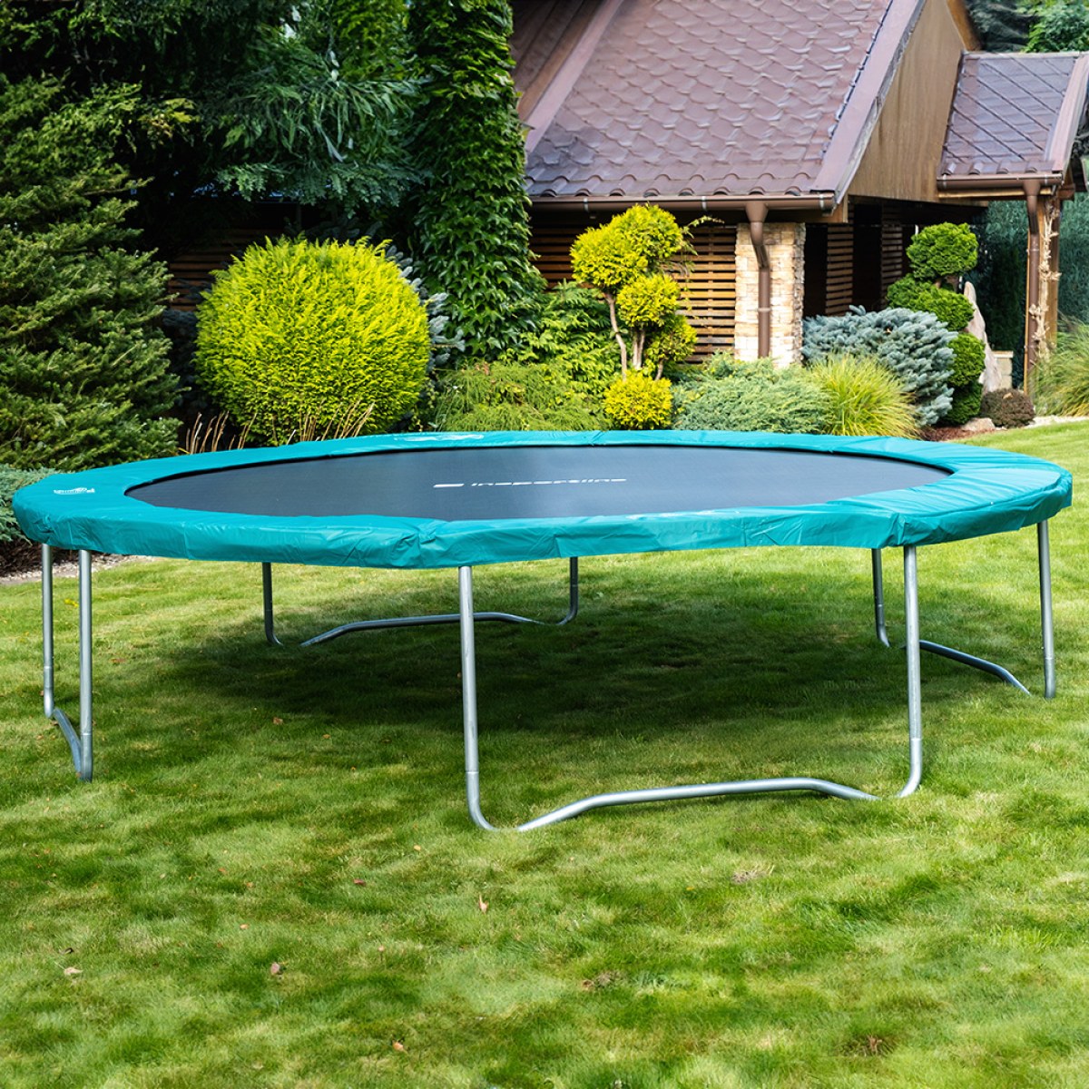 Trampolína inSPORTline Green 457 cm · záber 1