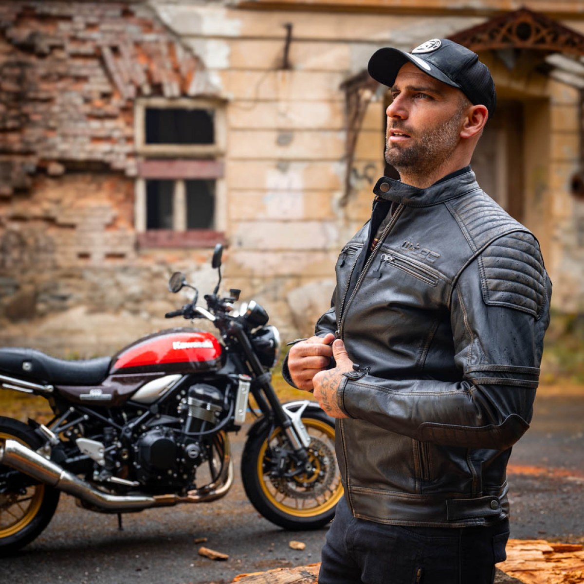W-TEC Mungelli EVO vintage čierno-hnedá - S · záber 3