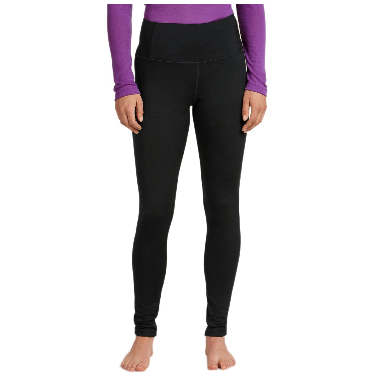 Icebreaker Oasis Merino 200 High Waist Thermal Leggings W - Veľkosť: L · záber 1