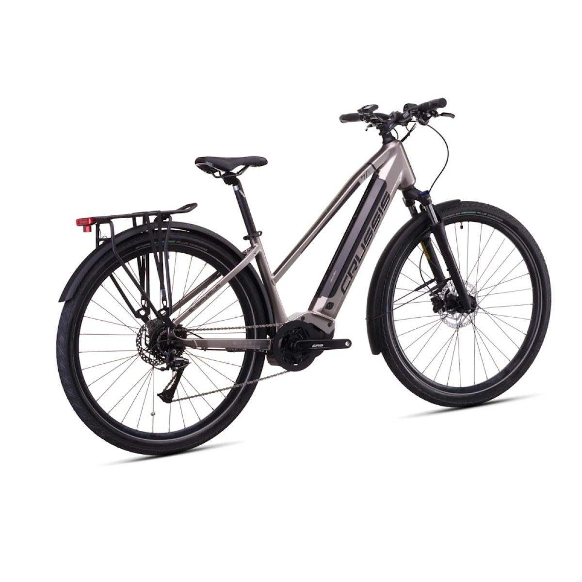 Crussis e-Savela 7.11 518Wh 28" - model 2026 16" (155-170 cm) · záber 4