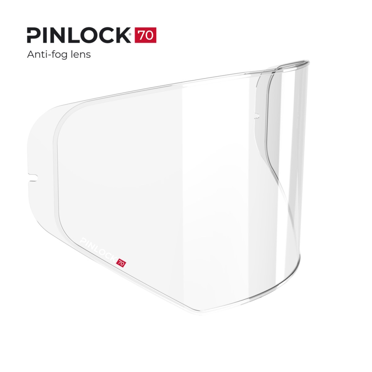LS2 Fólia Pinlock 100% Max Vision 70 pro LS2 MX436 číra · záber 1