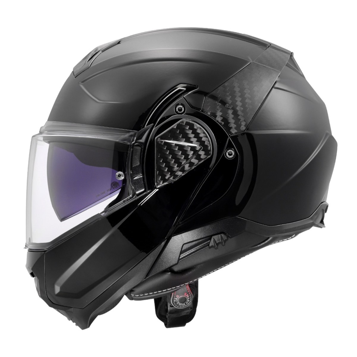 LS2 FF910 Advant II Solid Gloss Black XXL (63-64) · záber 1