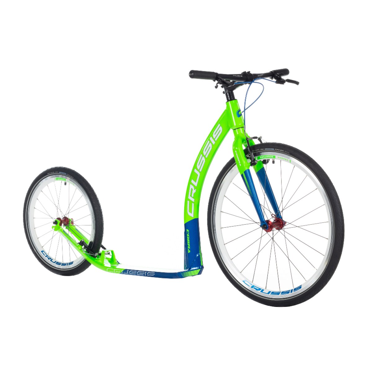 Crussis Cobra 4.2 zeleno-modrá 26"/20" · záber 1