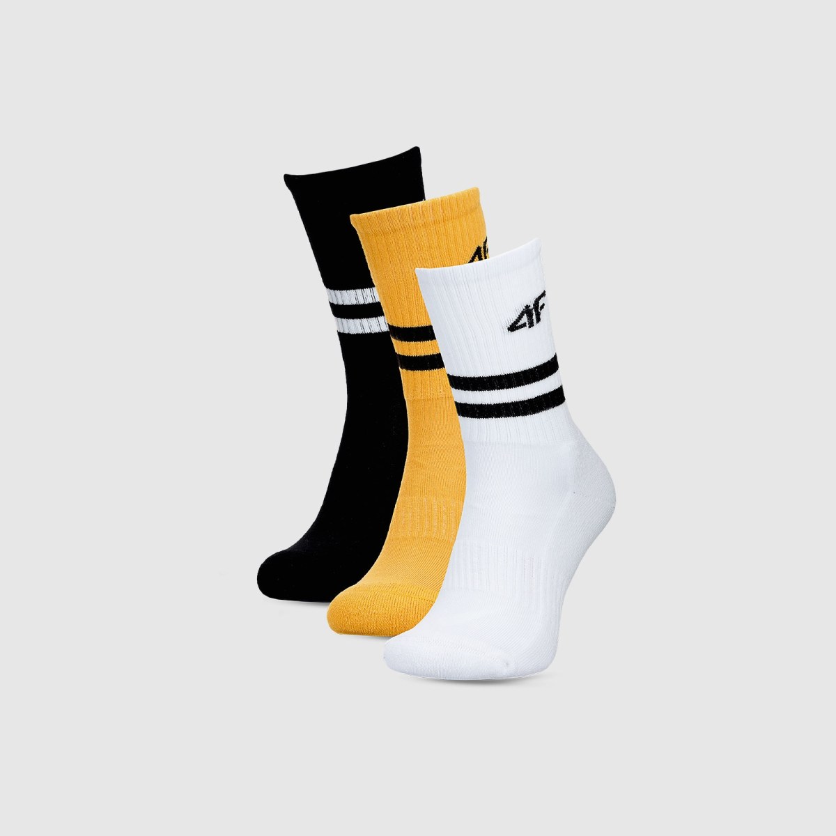 Unisex casual ponožky nad členok (3-pack) 4F x Drift Masters - multicolor · záber 1