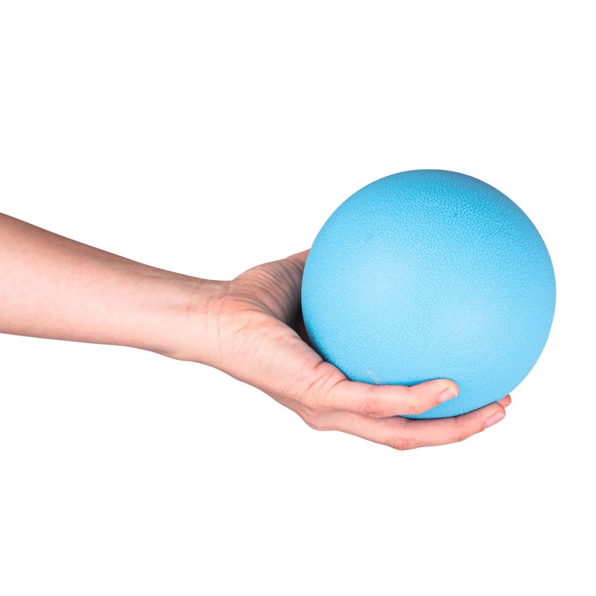 Masážna loptička inSPORTline Thera 12 cm - Farba: Modrá · záber 2