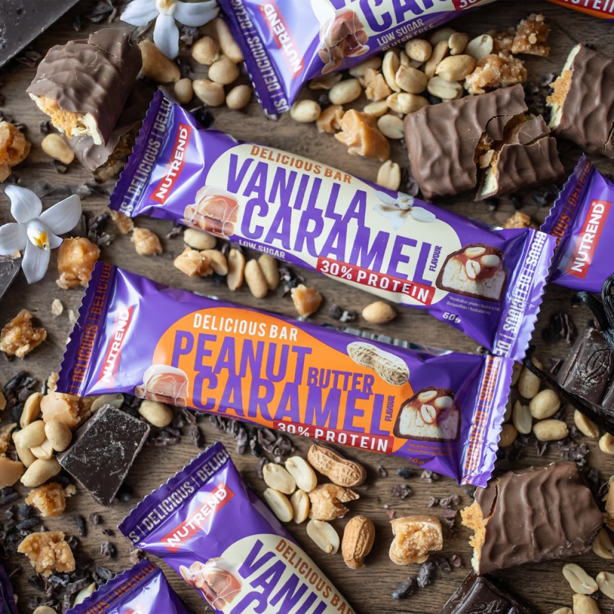 Nutrend Delicious Bar 50g vanilka+karamel · záber 3