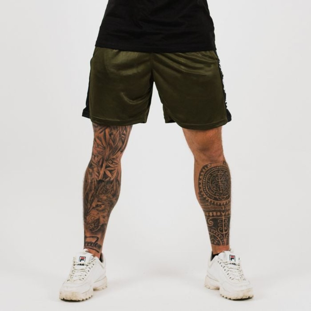 GymBeam Šortky Vertical Military Green XL · záber 1