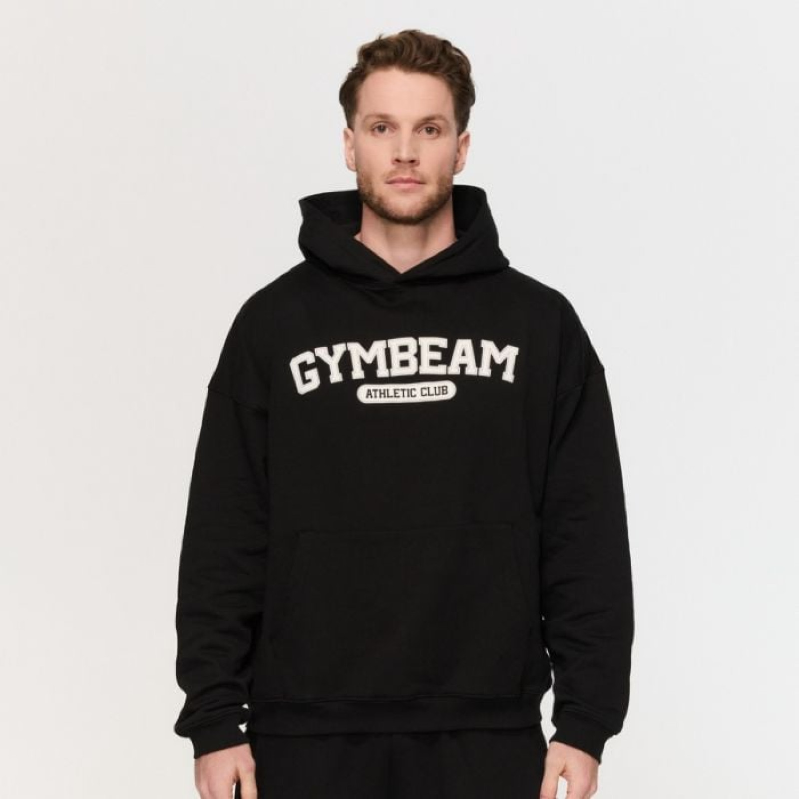 GymBeam Mikina Varsity Black M · záber 1
