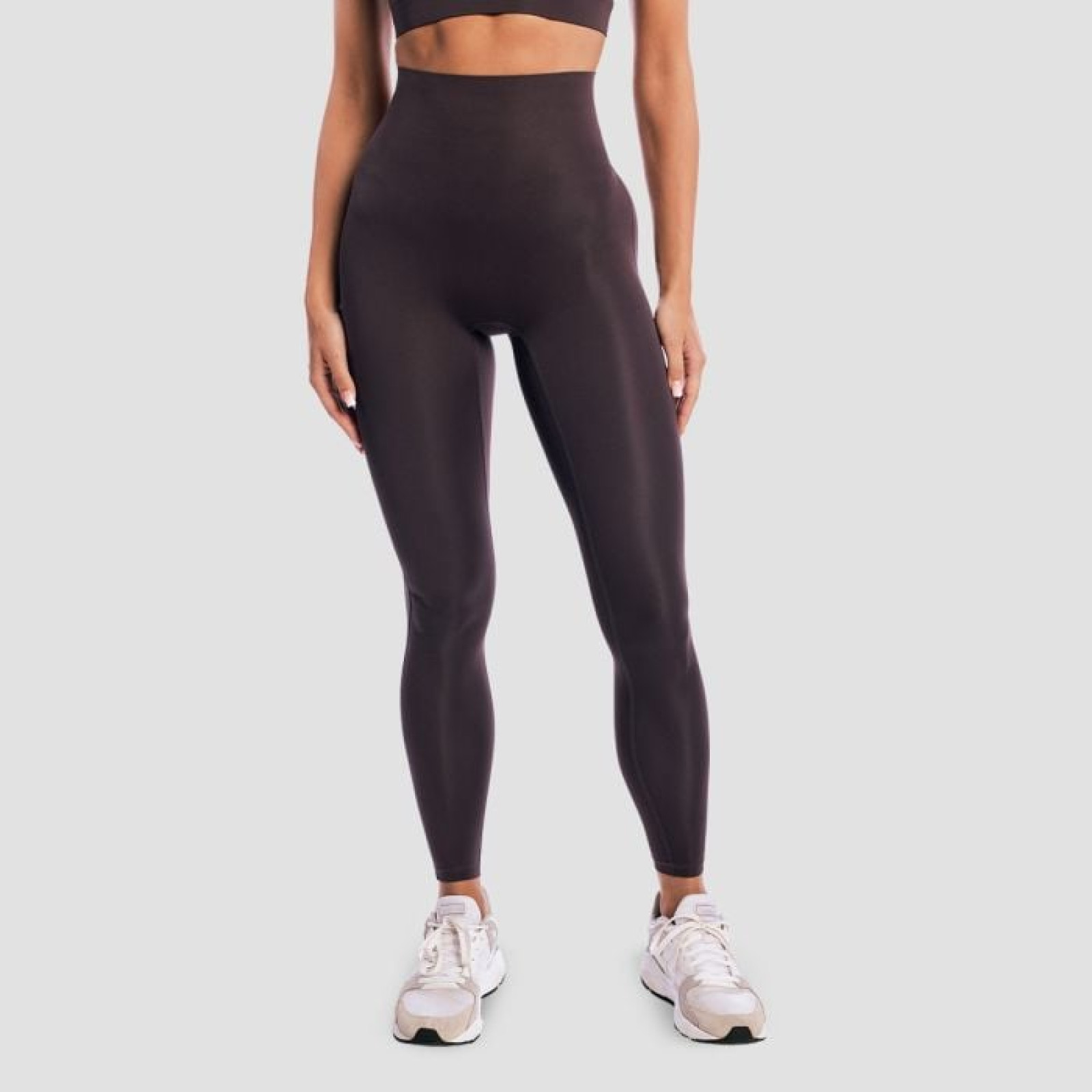 GymBeam Dámske legíny Aura Tee Brown XL · záber 1