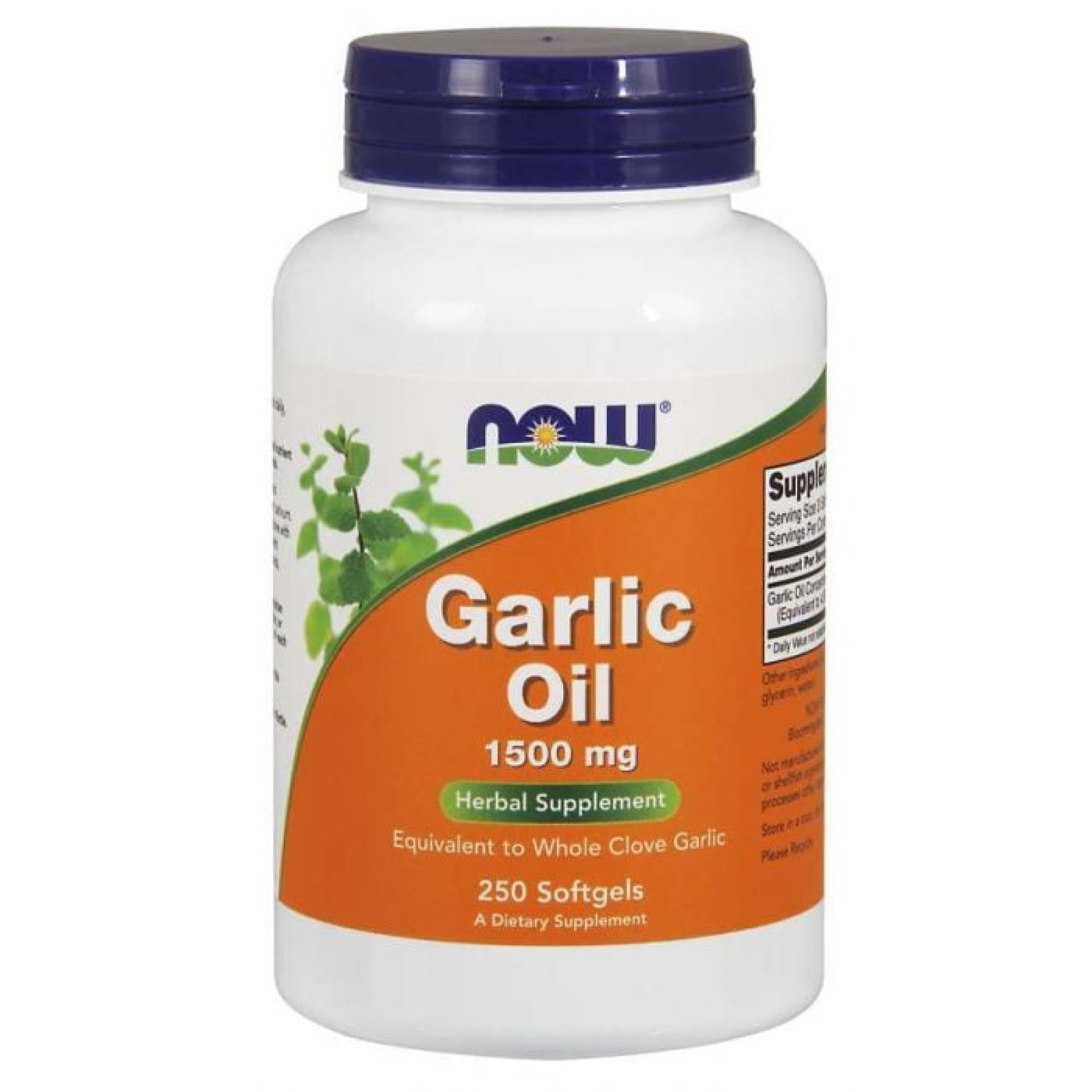 Now Cesnakový olej 1500 mg · záber 1