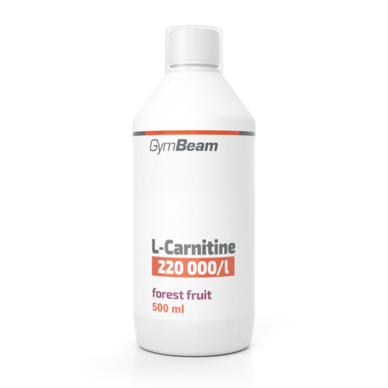 GymBeam L-Karnitín lesné ovocie - Príchuť: Lesné ovocie | Hmotnosť: 0,52 kg | Objem: 500 ml | Balenie: 25 · záber 1