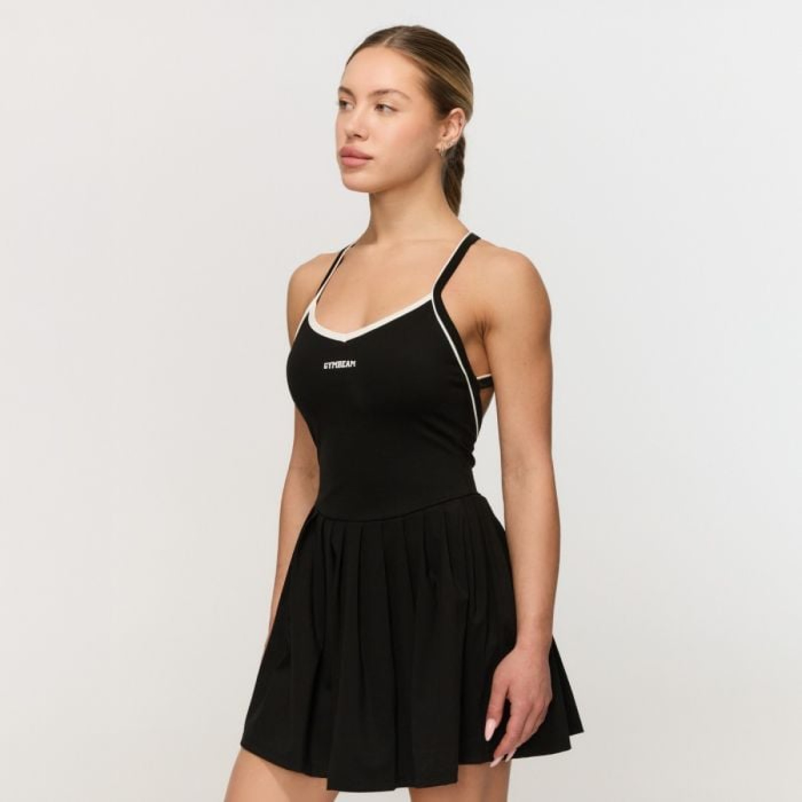 GymBeam Športové šaty Varsity Black XS · záber 1