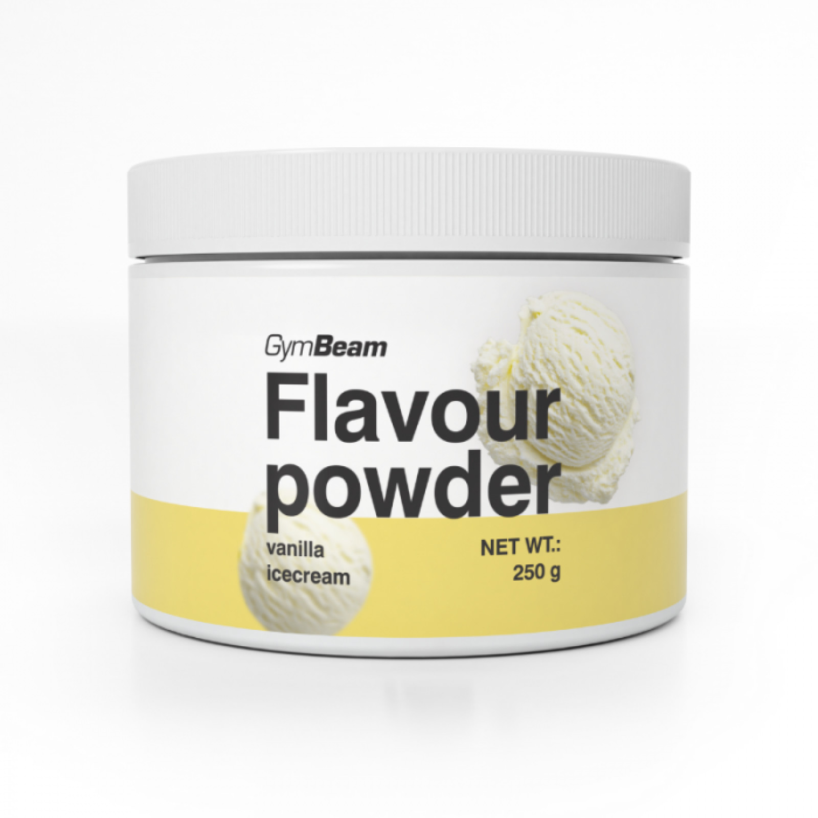GymBeam Flavour powder vanilková zmrzlina · záber 1
