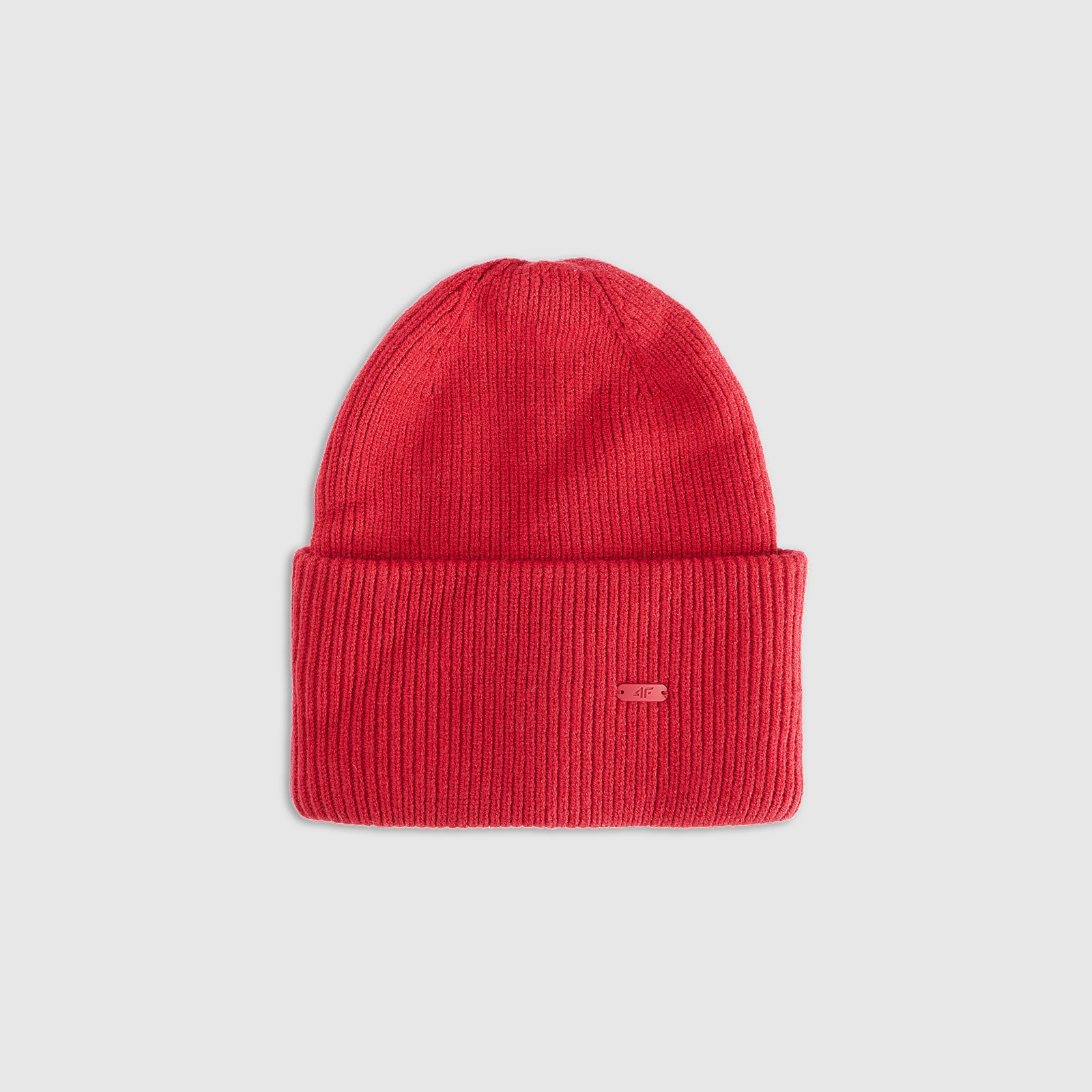 Unisex beanie čiapka - červená · záber 2