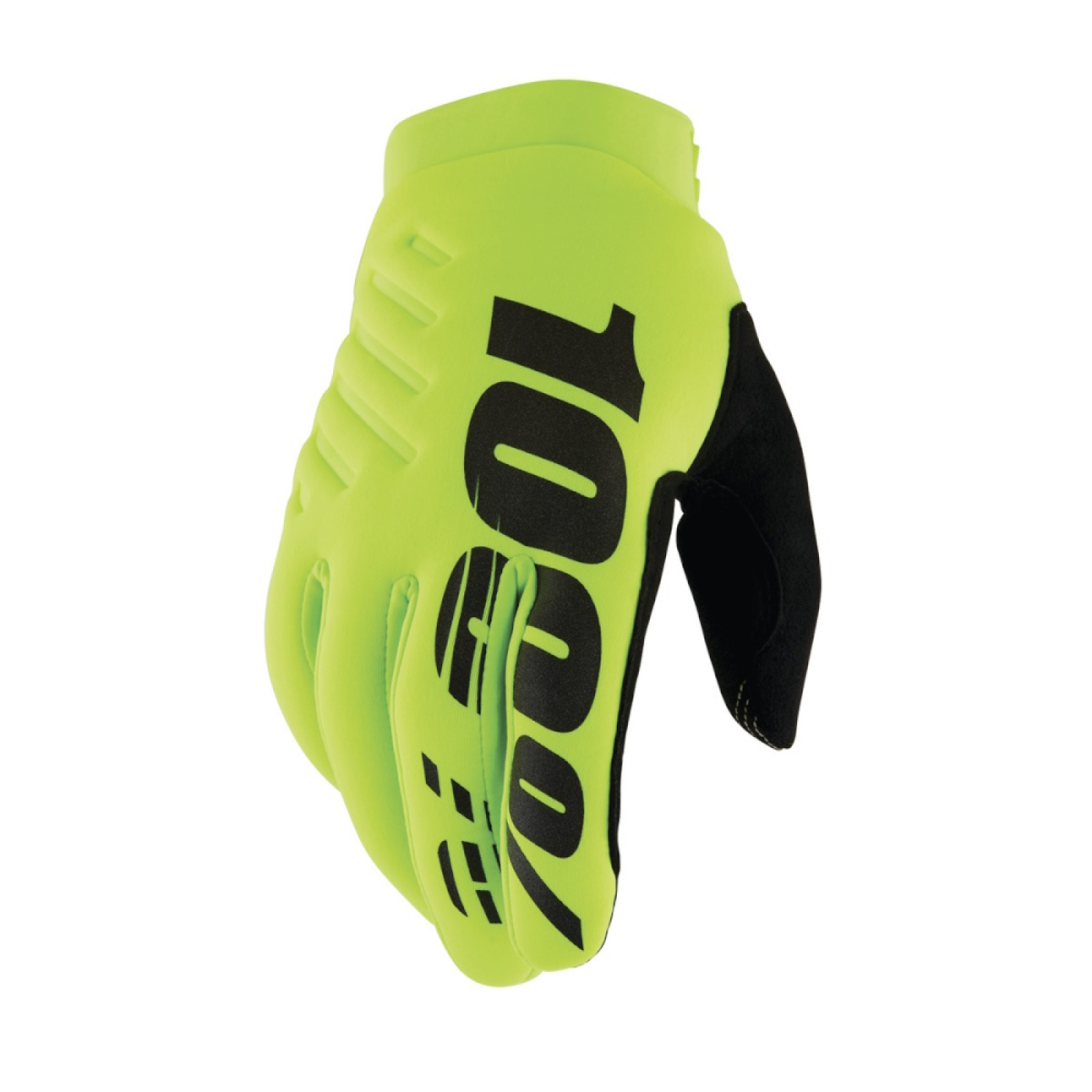 100% Brisker fluo žltá/čierna M · záber 1