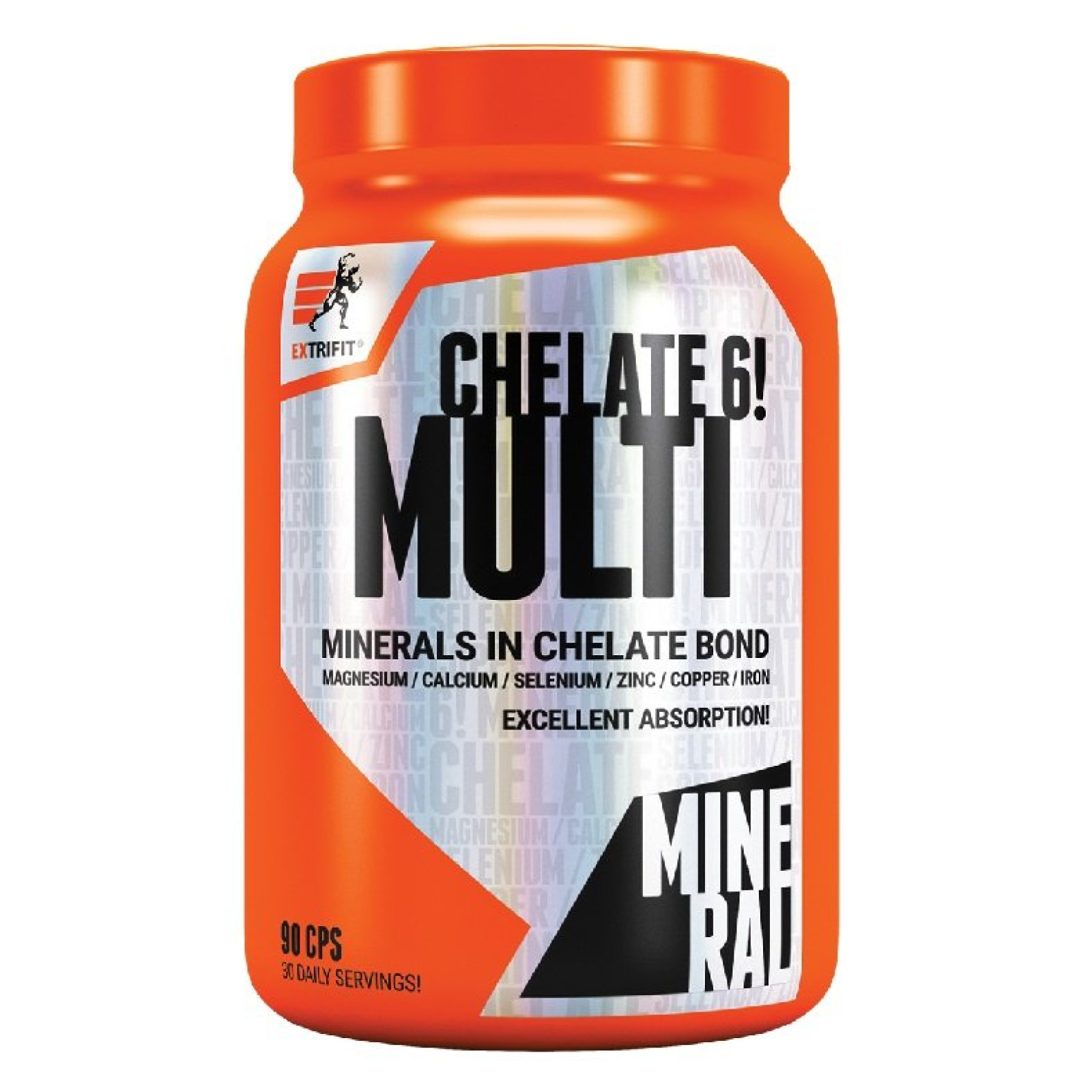 Multi Chelate 6 - Extrifit 90 kaps. · záber 1