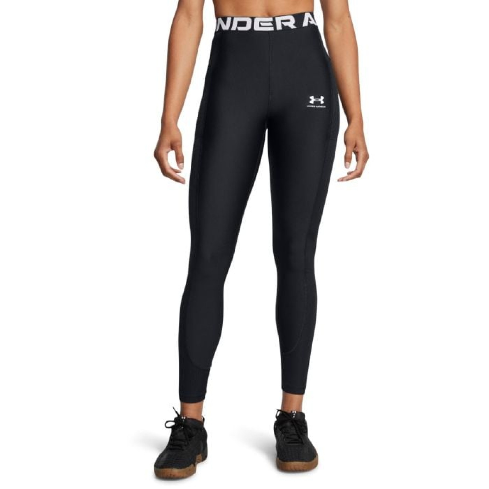 Under Armour Dámske legíny HeatGear Rib Legging Black XSXS · záber 1