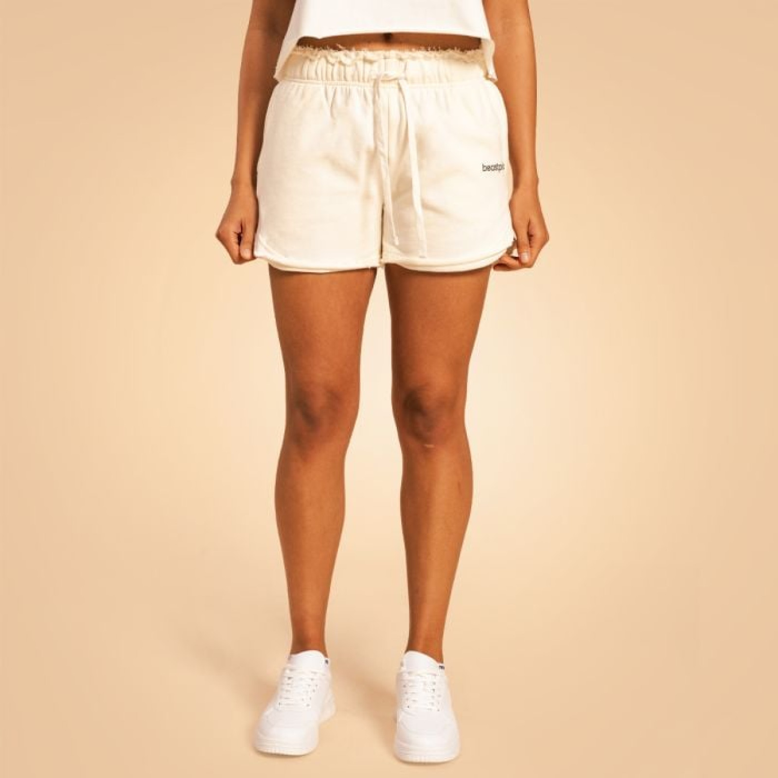 BeastPink Dámske šortky Serenity Ivory LL · záber 1