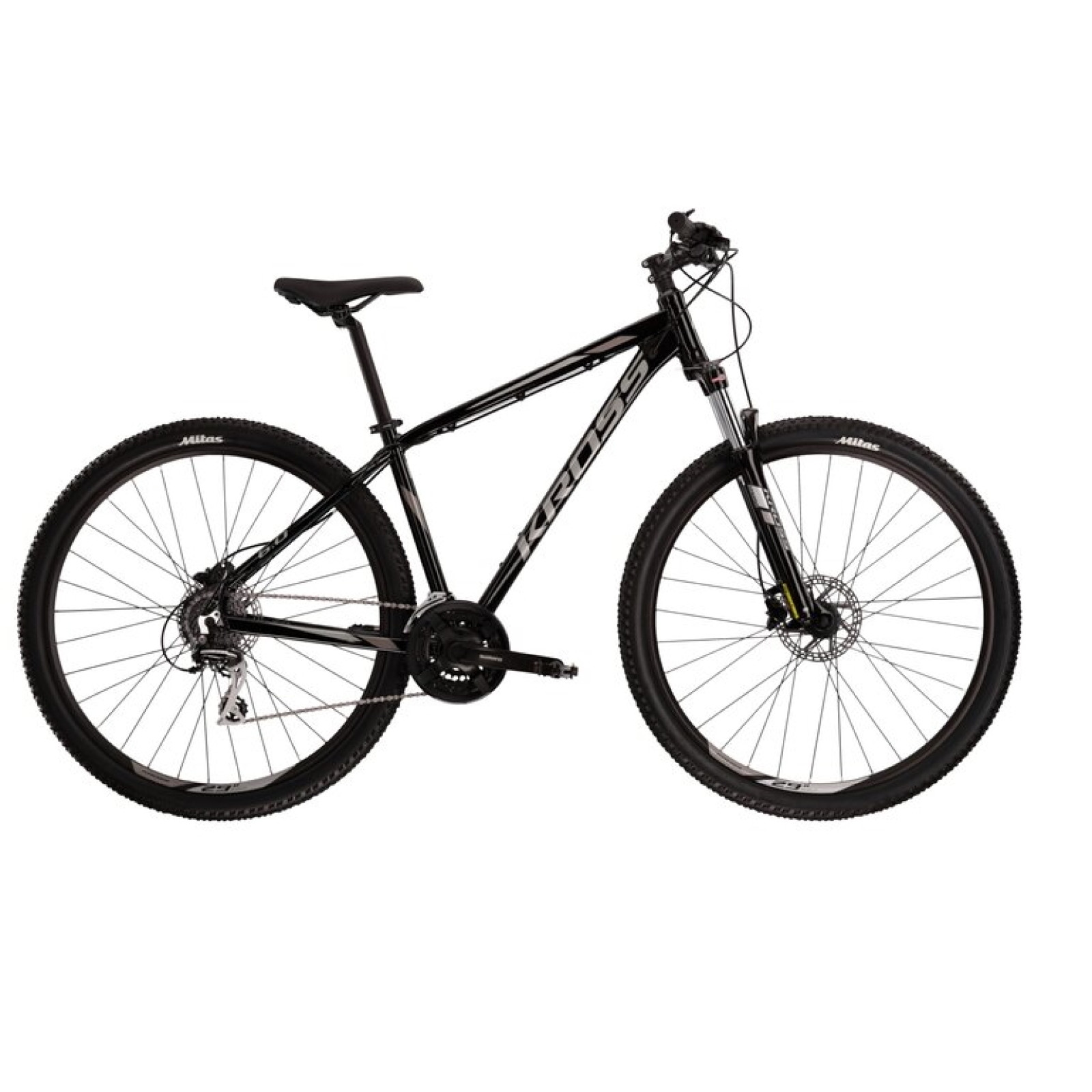Kross Hexagon 6.0 29" - model 2022 čierna/šedá/grafitová - S (17", 174-180 cm) · záber 1