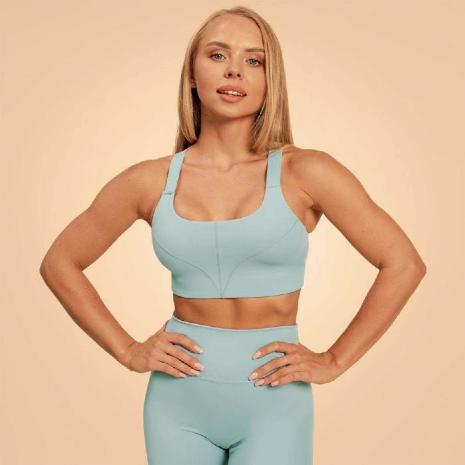 BeastPink Športová podprsenka Sense Storm Blue LL · záber 1