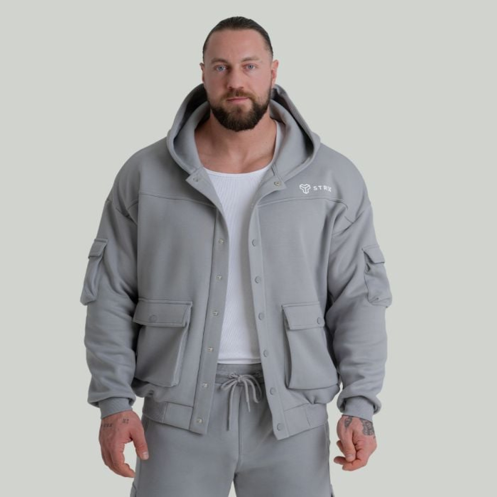STRIX Bunda Relaxed ZOA Smoke L · záber 1