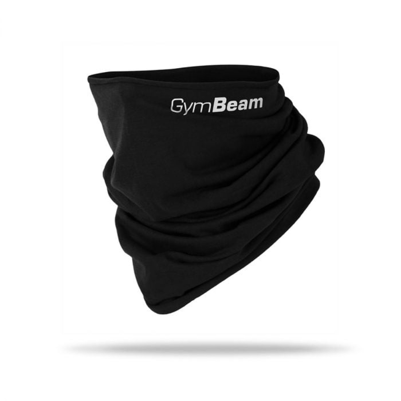 GymBeam Nákrčník Light Black · záber 1