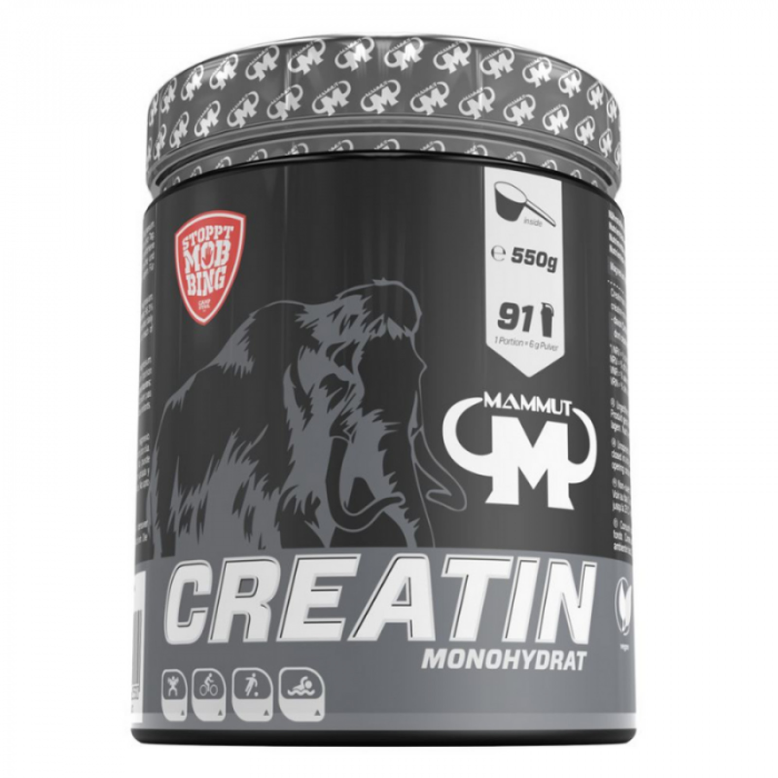 Mammut Nutrition Kreatin Monohydrat Powder · záber 1